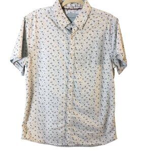 Steel & Jelly Beach Umbrellas Sand Chairs Short Sleeve Shirt